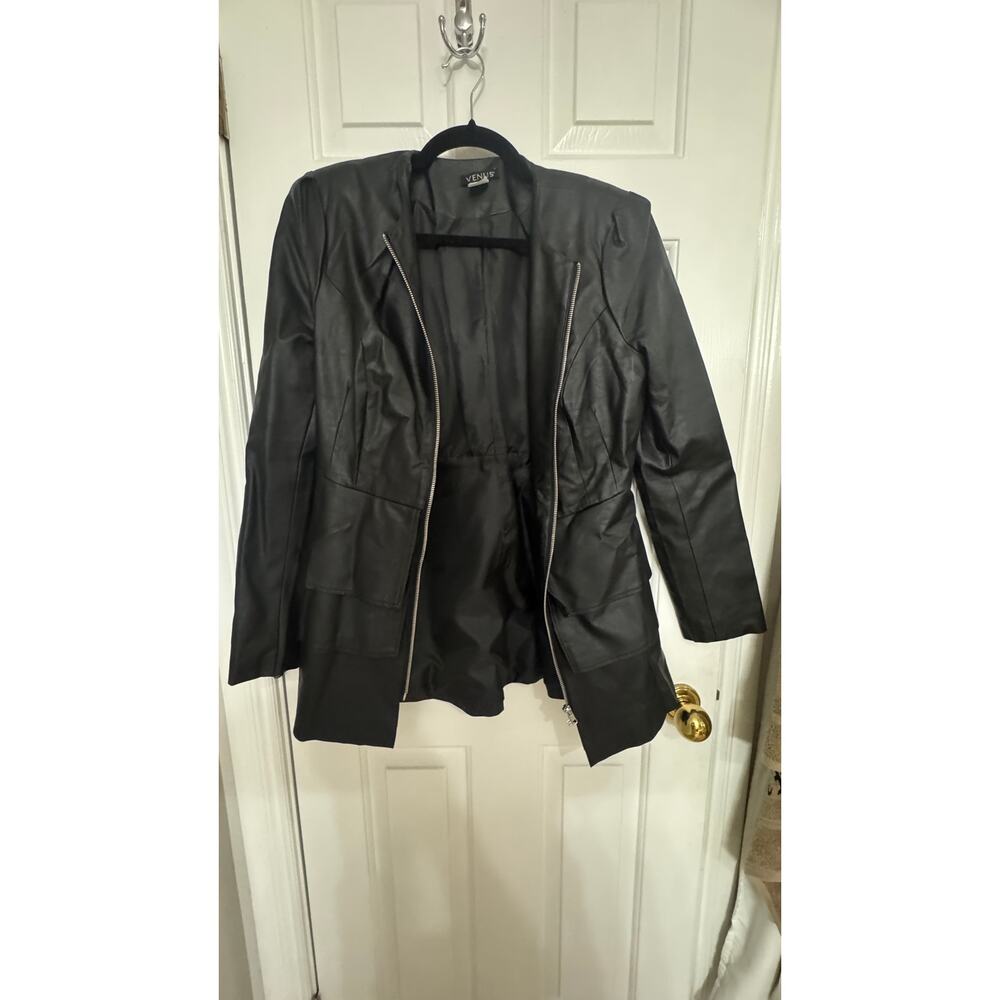Venus Pleather Corset Jacket